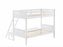 Littleton Twin/Full Bunk Bed White