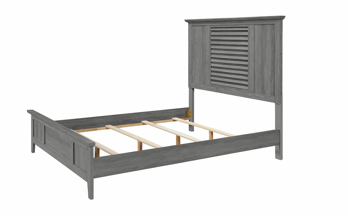 Sarter Gray Panel Queen Bedroom Set