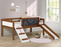 Twin Art Play Junior Low LOFT  Expresso