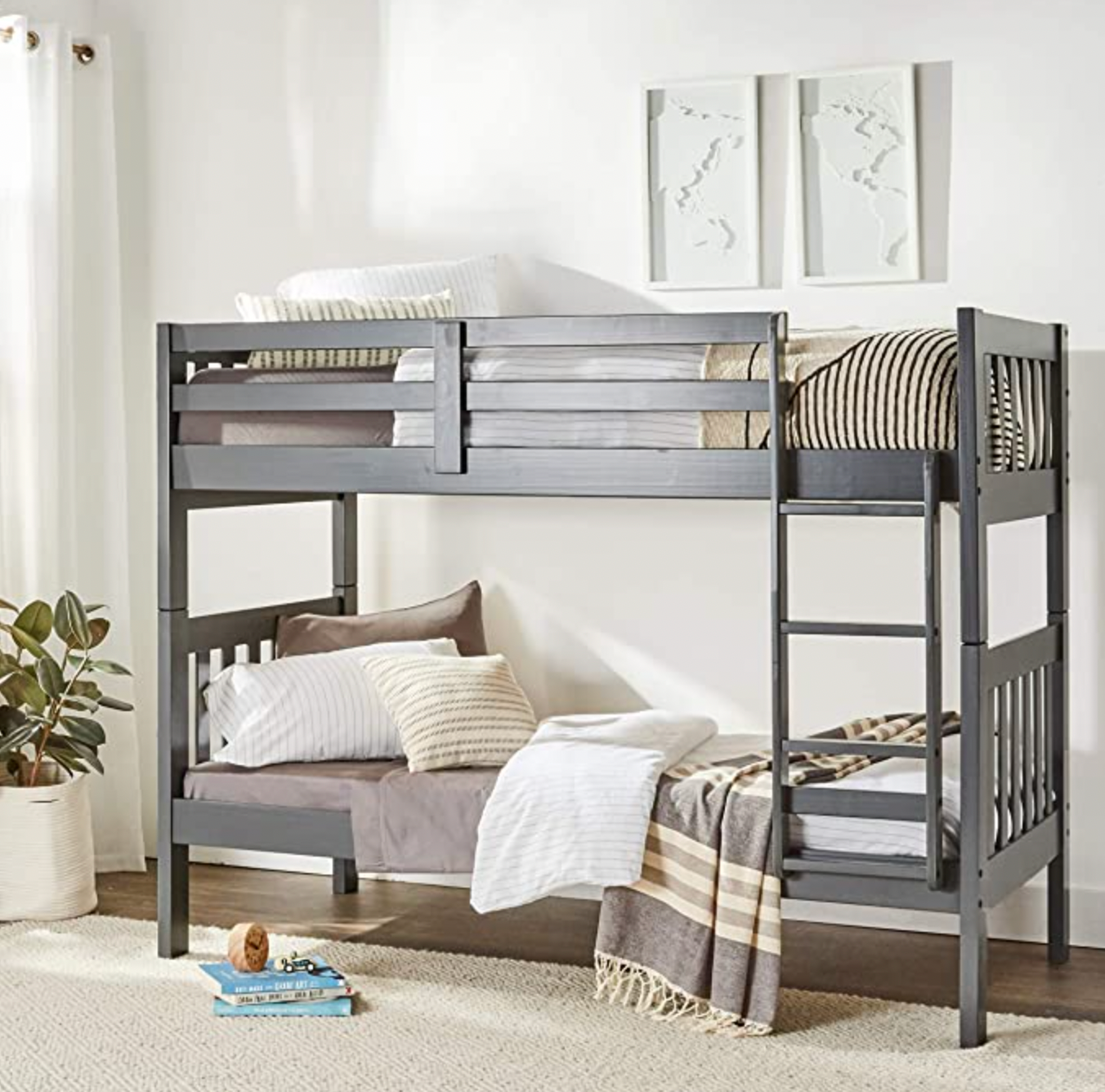 Bunk Bed - TWIN/TWIN Dark Cappuccino
