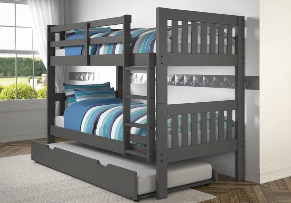 Bunk Bed - TWIN/TWIN Dark Cappuccino