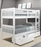 Kids Bunk Bed White