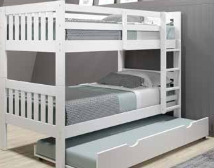 Kids Bunk Bed White