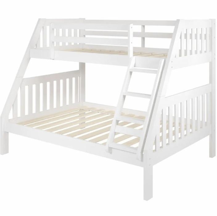 Bunk Bed - TWIN/FULL White