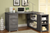 Yvette L-Shape Office Desk