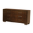 Jessica 6-Drawer Dresser Cappuccino