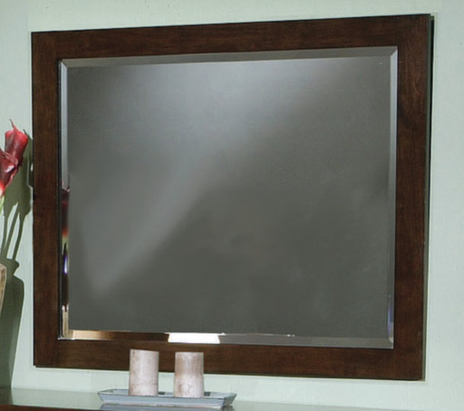 Jessica Rectangular Wall Mirror Cappuccino