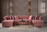 Lauren Velvet  Double Chaise Sectional