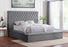 Paris Black Platform Bed - Queen, King