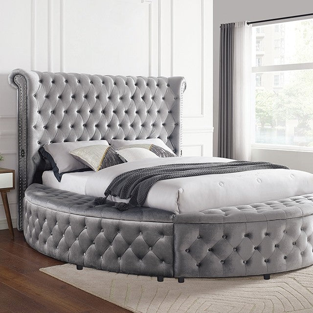 Sansom Round King bed