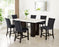 Finley  - (GENUINE MARBLE) Counter Height Table & 6 Chairs