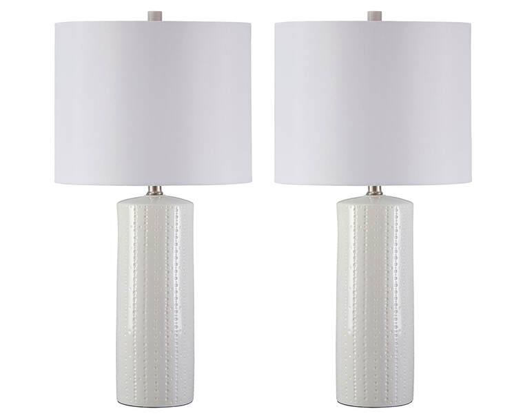 White Table Lamp (2/PC Set)